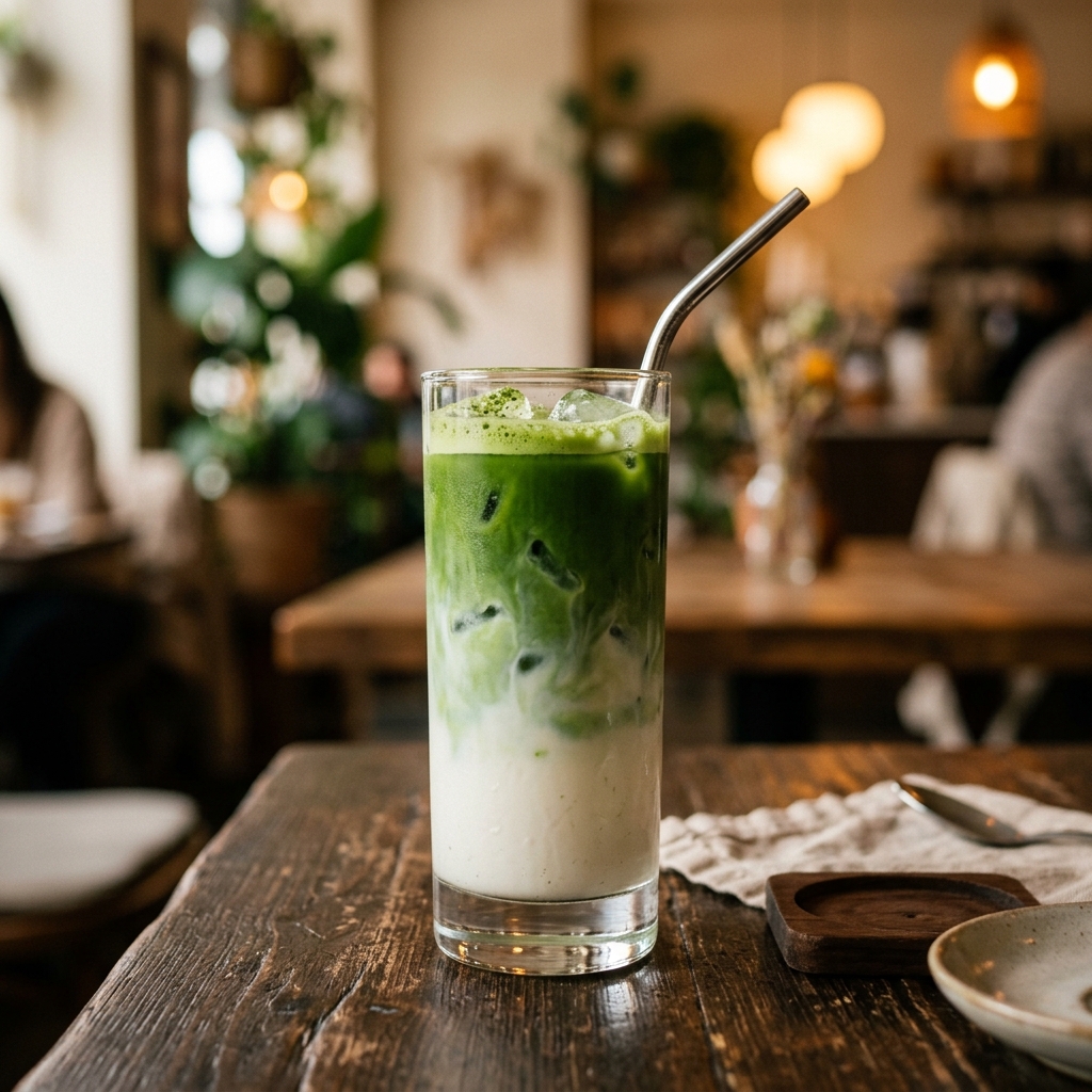 Es Matcha Latte Premium